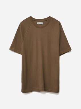 👕 Everlane Waffle Weave Thermal Tee Bundle - 2 NWT - Size XXL - Walnut